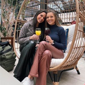 Edikted Bonnie Blue Cropped Sweater